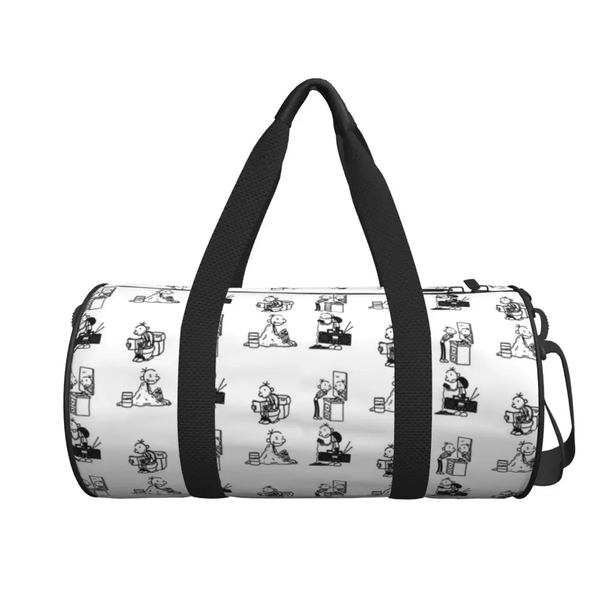 

Wimpy Kid States Of Greg Heffley Large Duffle Gym Bag Multi-Functional Duffle Travel Bags Handbags Fitness bag