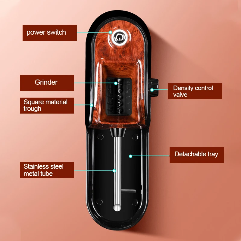 Electric Cigarette Machine Portable Household Automatic Cigarette Drum Machine Suitable for Filtering Cigarettes 8mm