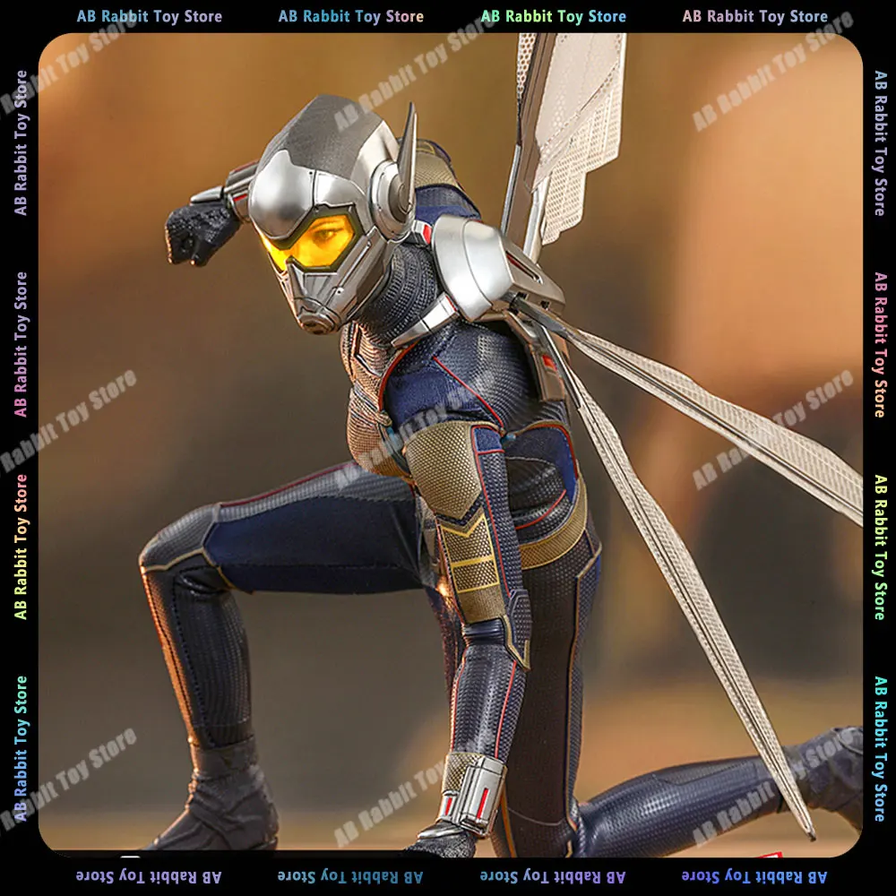 

Original Hot Toys 1/6 Wasp Action Figure The Avengers Wasp Ant-man Anime Figurine Ht Mms498 Statue Collection Ht Wasp Models Toy