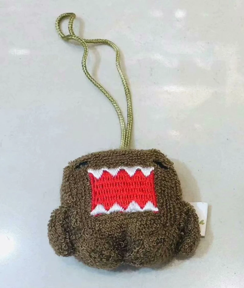 Mini Domo Kun Plush Keychain Mascot Keyring Keyholder Kawaii Cute Anime Bag Keychains Charms