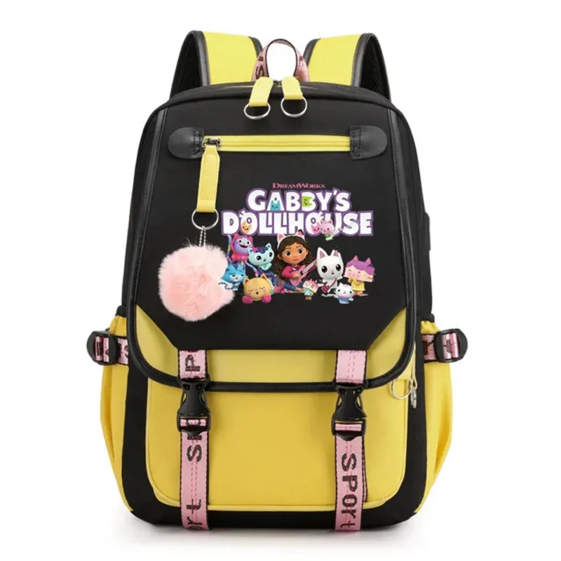 Mochila Kawaii de casa de muñecas para niñas, mochilas escolares de Anime Harajuku, mochilas de casa de muñecas para Halloween, mochila de viaje para mujeres