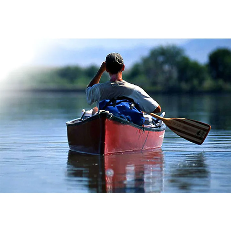 

Canadian Canoe Sea Fishing Pick Up At The Port