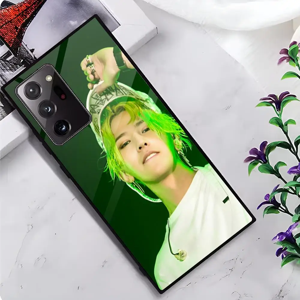 G-Dragon MAISTO Phone Case Glass Phone Case For Samsung Galaxy S20 S21 S22 S23 S24 Note20 Ultra Plus Fe