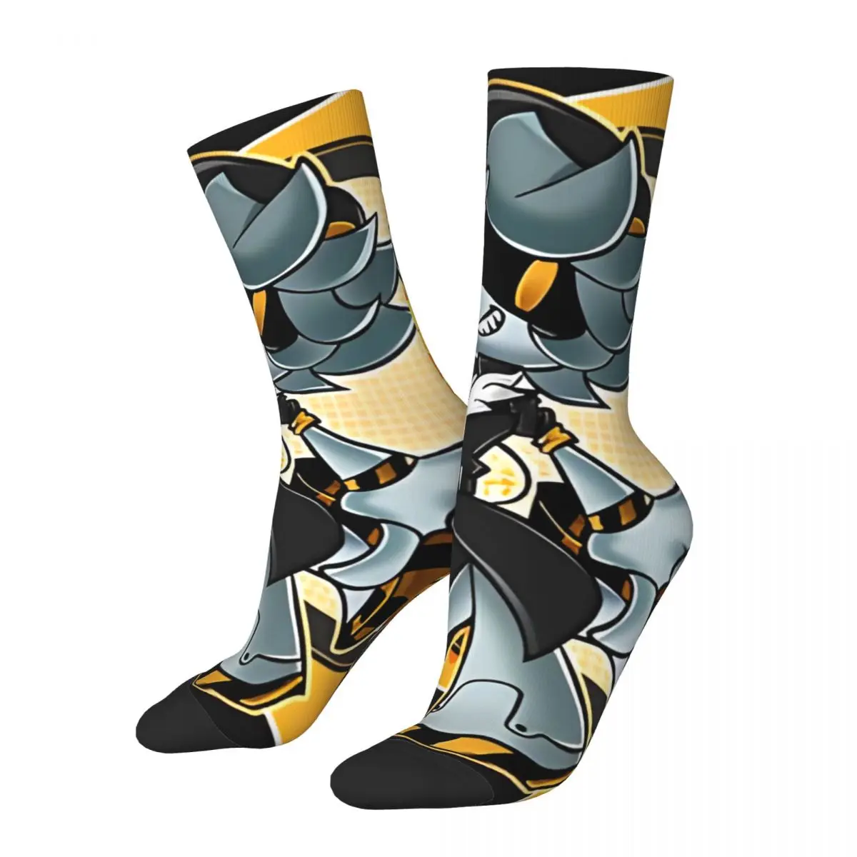 

Hip Hop Retro Cartoon Crazy Men's compression Socks Unisex Murder Drones Harajuku Seamless Printed Funny Novelty Happy Crew Sock