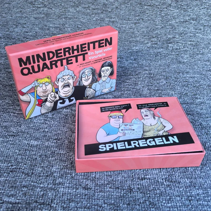 German Version,Quick Stop,Oh Happy Games,The Liar,Can you unmask him?Bluffing,Creativity,Word Games and Suspicion!Board Family