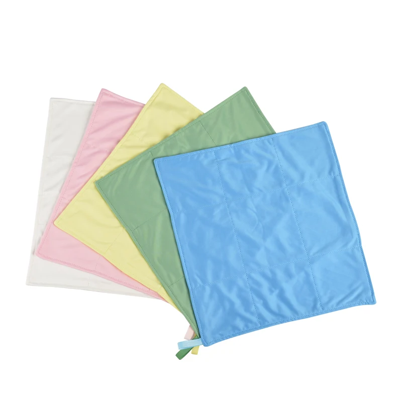 H-4006 Reusable 3 Layers High Quality Critical Environment Dustless Rags Cleanroom Microfiber Cloth Wipe