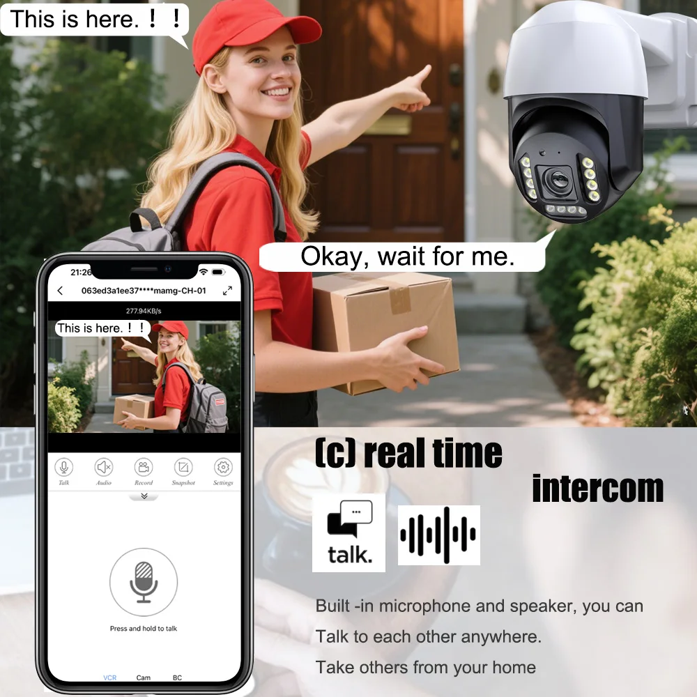 비디오 감시 8MP 5MP 4MP POE 5X