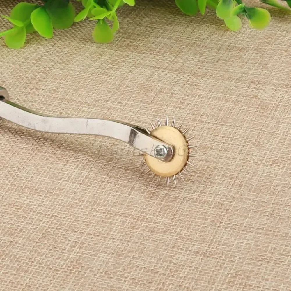 Wheel Leather Sewing Stitch Spacing Paper Craft Tool Roulette 4mm