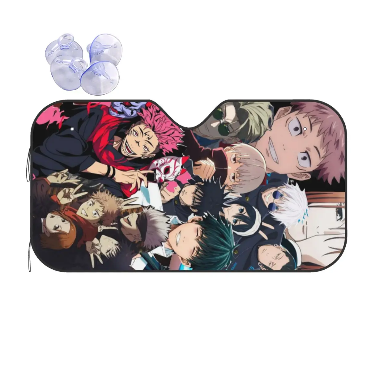 

Megumi Besto Friendo Jujutsu Kaisen Sukuna аниме солнцезащитный козырек ветровое стекло автомобиля переднее лобовое стекло окно солнцезащитный козырек аксессуары чехлы
