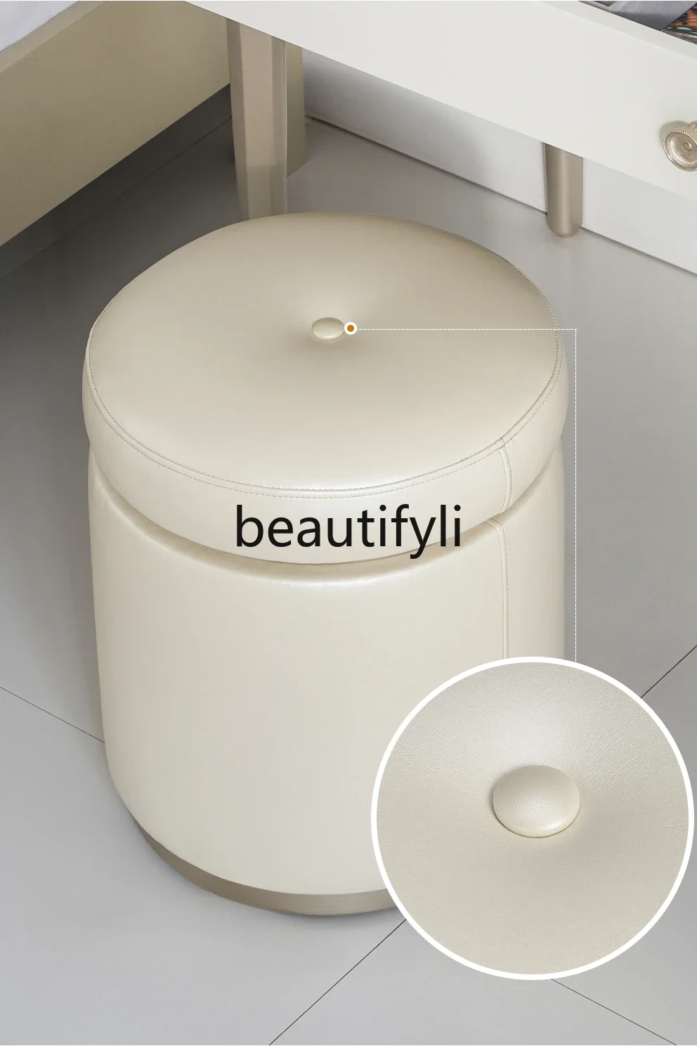 

Simple Wish Dressing Stool Before Bed Shoe Change Stool Small Round Stool