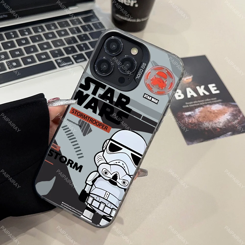 Dsy S-Star W-Wars D-Darth V-Vader لهاتف سامسونج جالاكسي S20 23 24 25 30 32 34 35 FE Plus Ultra جراب هاتف شل حماية IMD #5