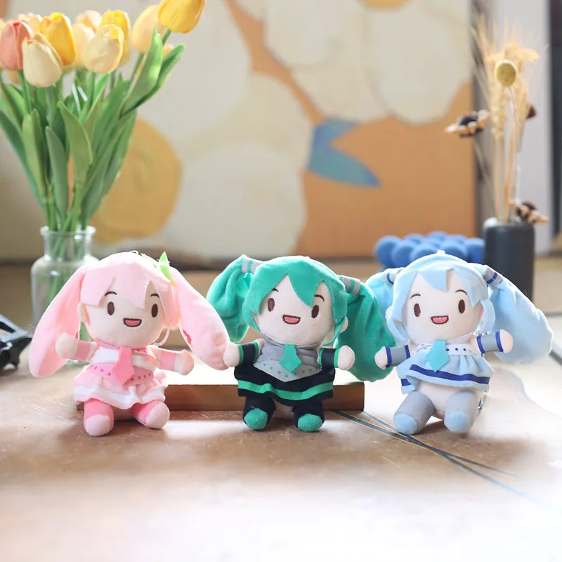 Anime Film Rond Hatsune Miku Tweede Pluche Speelgoed Klassieke Pop Model Ornamenten Meisje Geschenken Schattige Poppen.