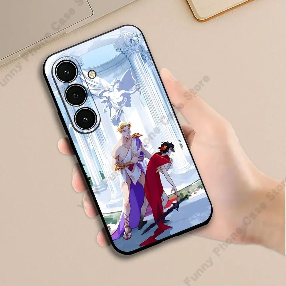 Novel Percy ADHD Silicone Case For Samsung S25 24 23 22 21 20 Plus Ultra 5G Lite Shockproof Cover