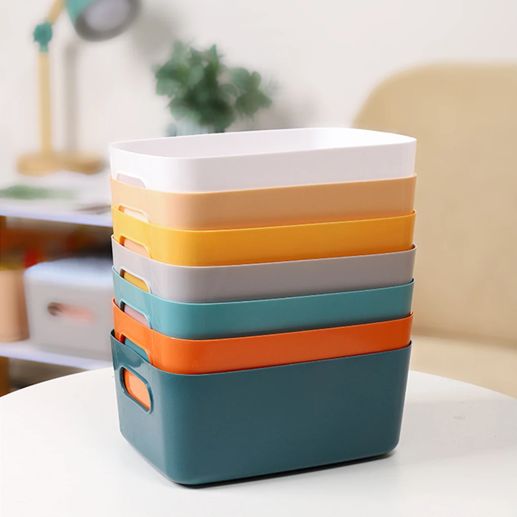 Plastic Storage Box- Essential Part Of Storage Space Rectangular Storage Box Desktop Storage Box Storage Lockers