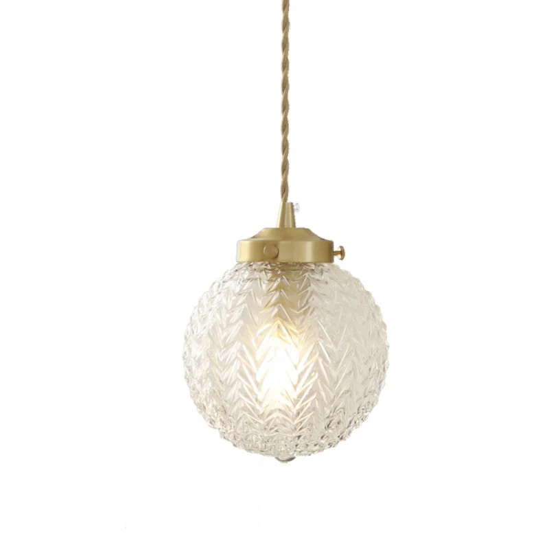

Japanese creative bedside small chandelier light luxury modern Nordic aisle bar entrance bedside lamp