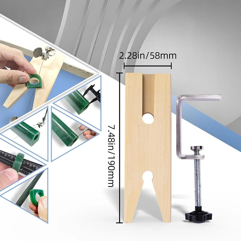 Imagem -05 - Jóias Anel Wax Tube Moldes Carving Tool Kit Fazendo Lost Wax Casting Kit Serra de Anel com Lâminas Anel de Cera Sizer