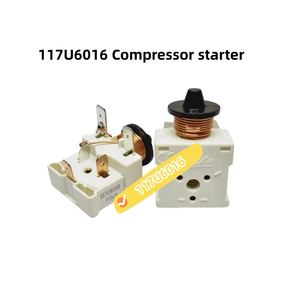 

117U6015/117U6016/117U5017/CD60 88-108uF 330V 80uF ±10% Compressor Starter Capacitor For Refrigerator Preservation Freezer