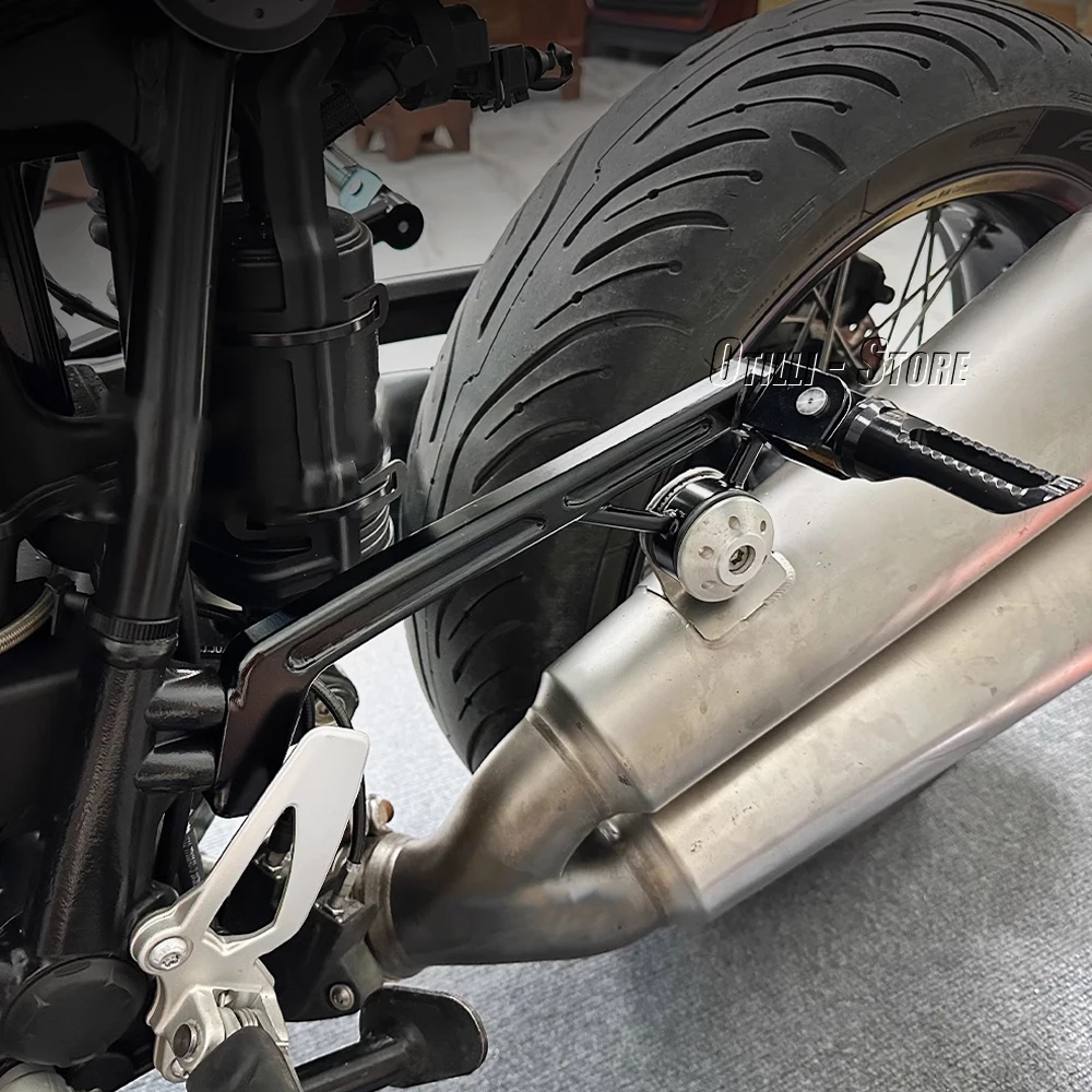Rear Footpegs For BMW Rninet RNINET R NineT Pure Racer R9T Motorcycle Accessories Passenger Pedal Footrest Aluminum Foot Peg - Image 4