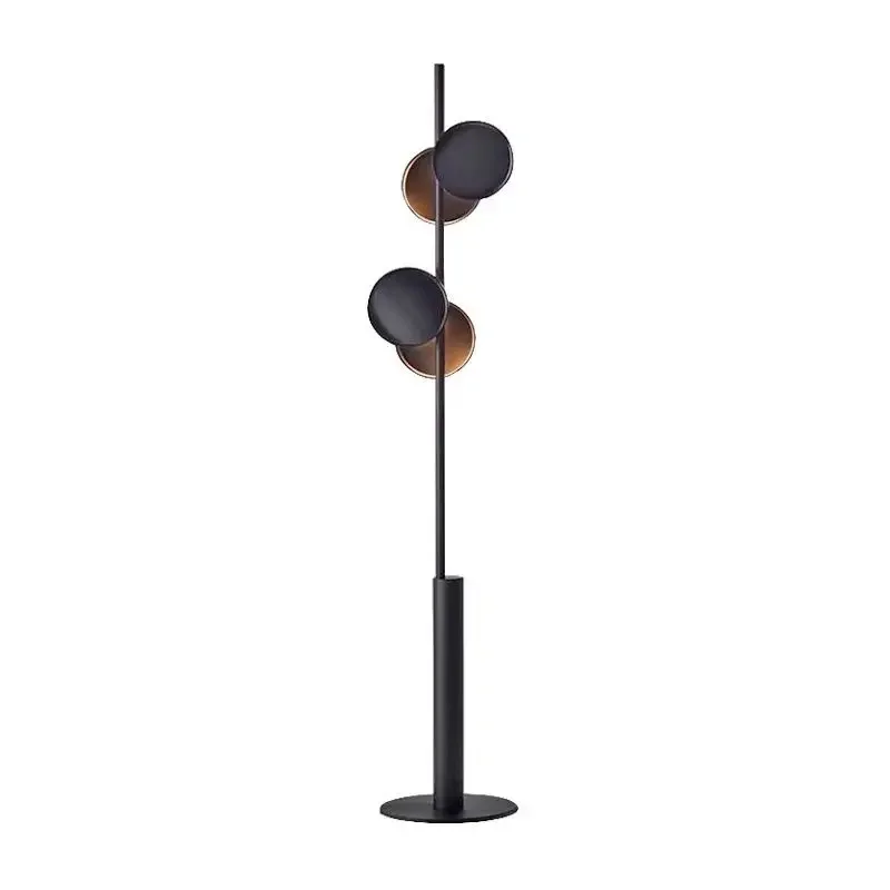 

Premium living room sofa floor lamp black Nordic retro bedroom study decorative lamp