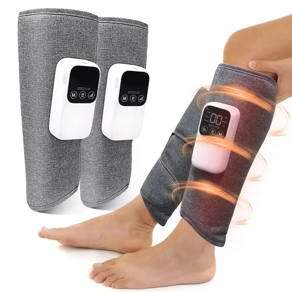 

Trending Products 2024 Air Compression Heating Leg Calf Massage Device Electric Knee Joint Massager Calf Relax Tool