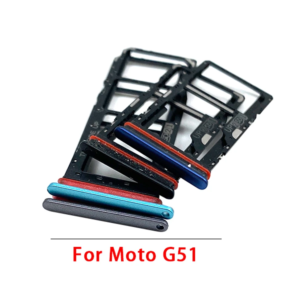 NEW Replacement SIM Card Holder Tray Chip drawe Slot Holder Adapter Socket part + Pin For Motorola Moto G22 G32 G42 G31 G41 G51