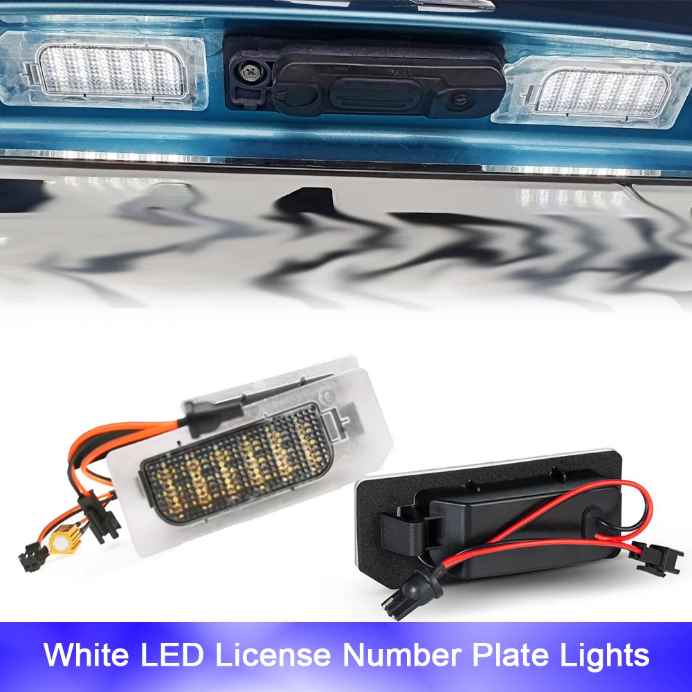 

18SMD White LED Tail License Number Plate Light Canbus For Mistubishi ASX RVR Outlander Sport ES 2010-2020 Car Reverse Backlight