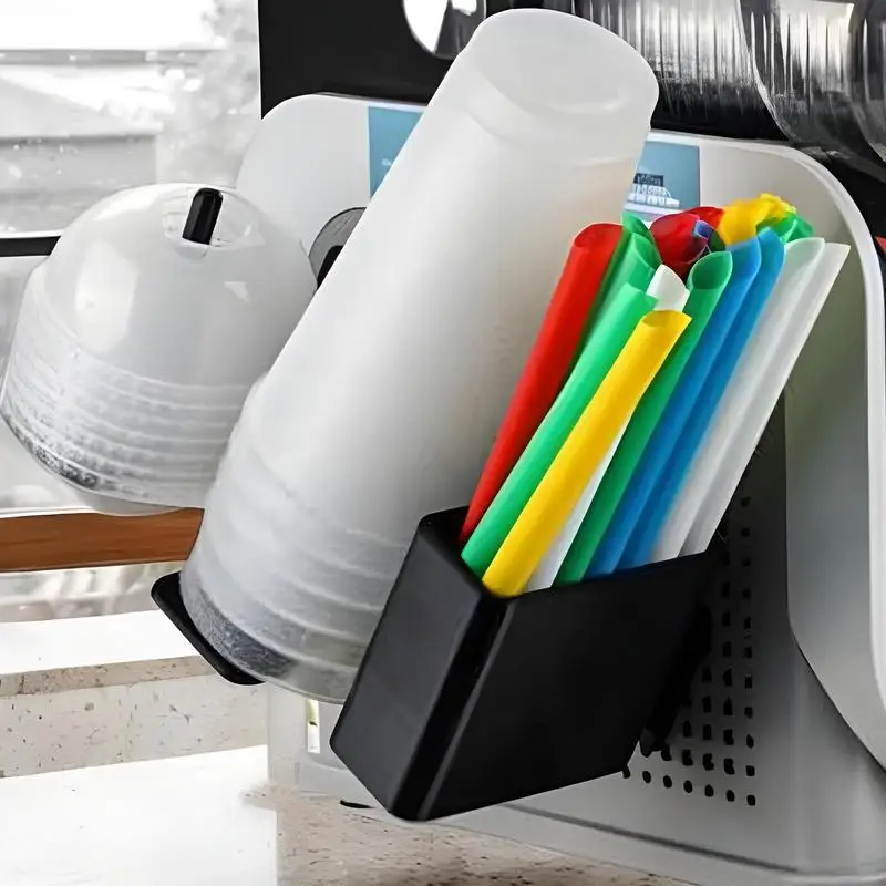 

Cup And Lid Organizer Coffee Bar Cup Organizer Multifunctional Stackable Storage Stand Rack Container For Food Water Fridge