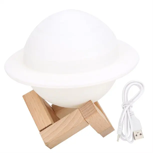 Creative new color planet light USB charging three-color induction shooting light bedroom atmosphere night light