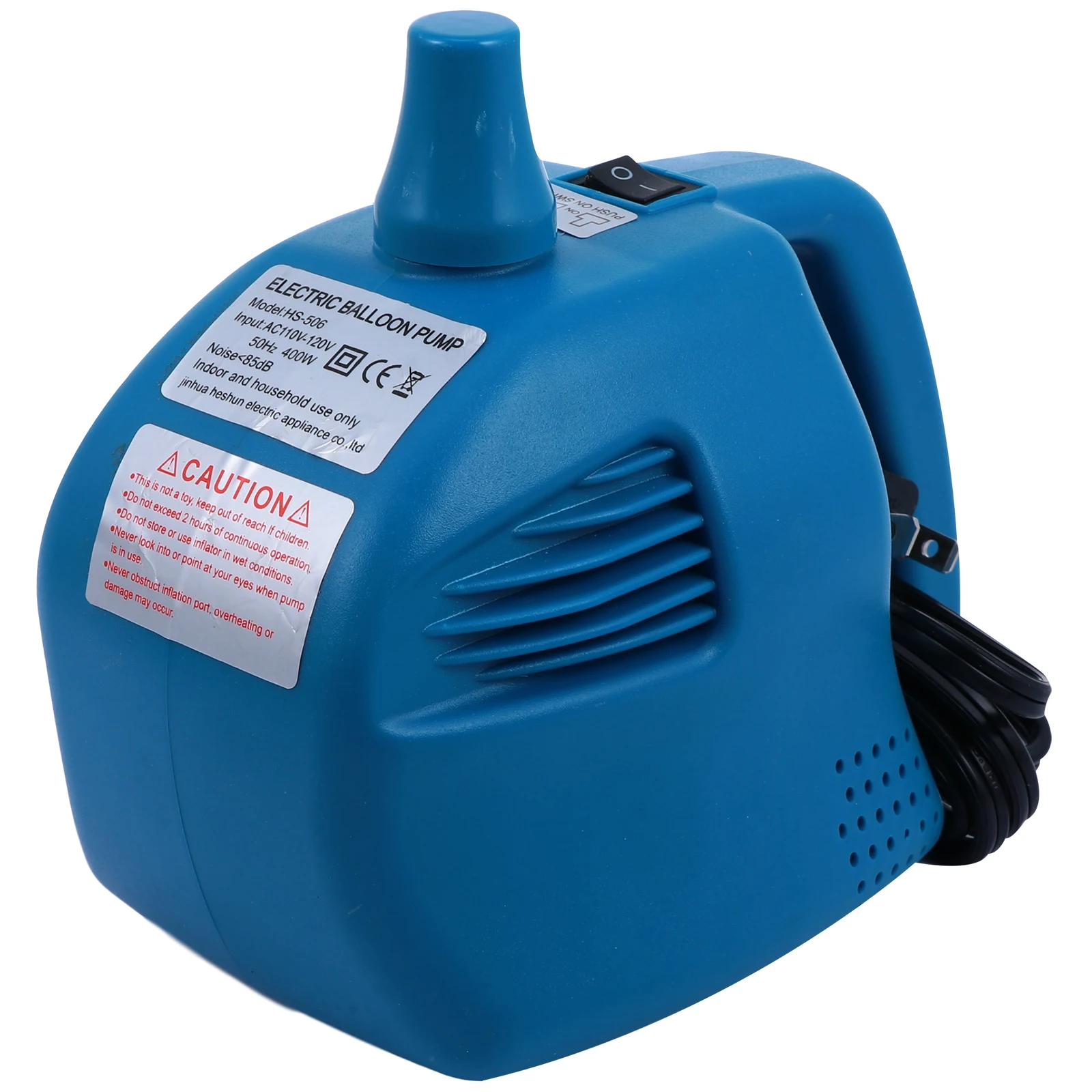 

Electric Air Pump ABS Material 13000pa Balloon Inflator Party Decoration Indoor Outdoor Mattress Furniture Use Portable