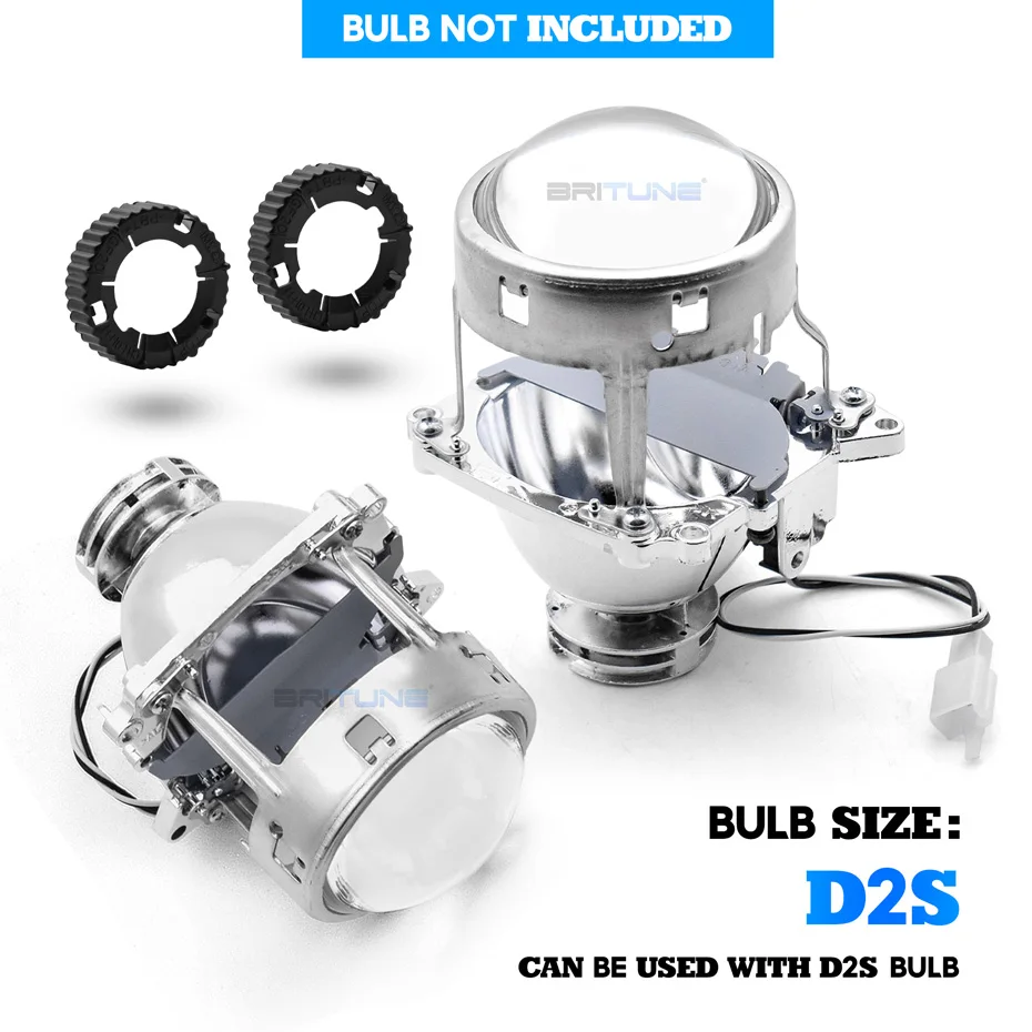 Bi-Xenon HID Projector Headlight Lens AL D2S For BMW E46 E90 E92