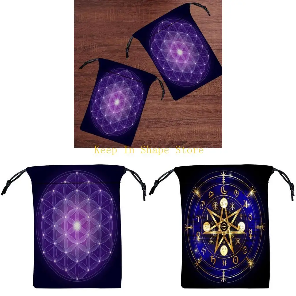 

U1JC Mini Backing Bag Sack Jewelry Dices Cucks Muck Board Game Card Card Packaging