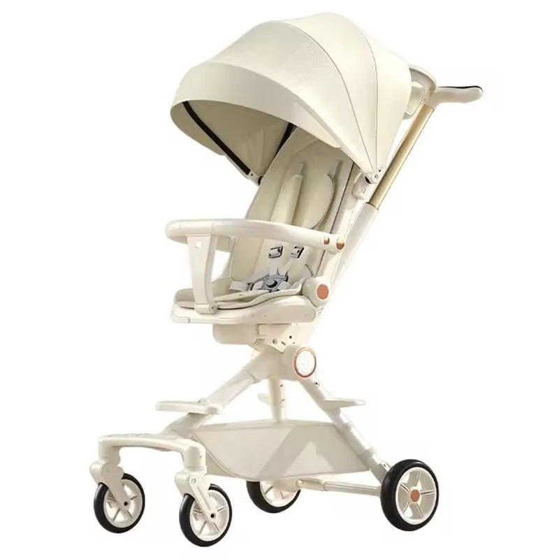 

Baby Roller High Landscape Sittable Sleeper Stroller Anti-rollover Portable