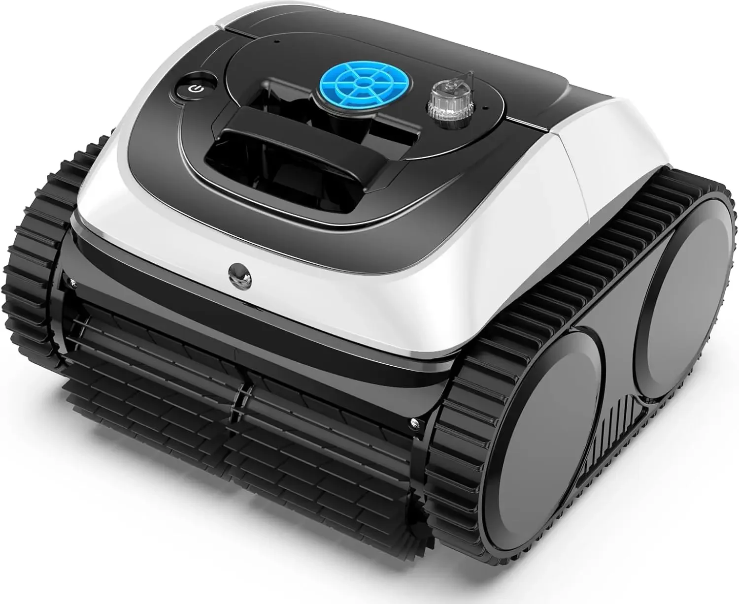 Pool cleaning robot, 150 minutes of operation, cordless pool vacuum with wall climbing function, larger top load filter