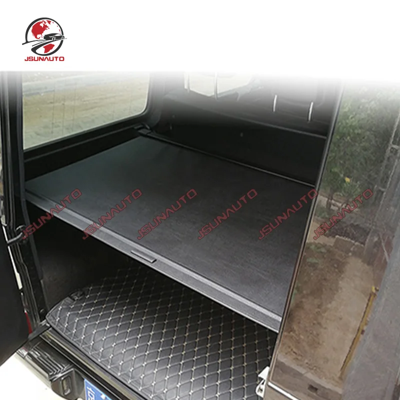 Car Trunk Parcel Shelf Cover for Mercedes G Class W463 G55 G63 G350 G400 G500 Retractable Rear Trunk Spacer Curtain