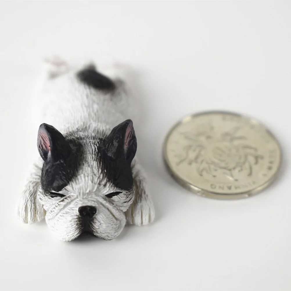 

3D Sleeping French Bulldog Dog Refrigerator Magnet Realistic Magnetic Fridge Magnet Dog Magnets for Home Office Whiteboard