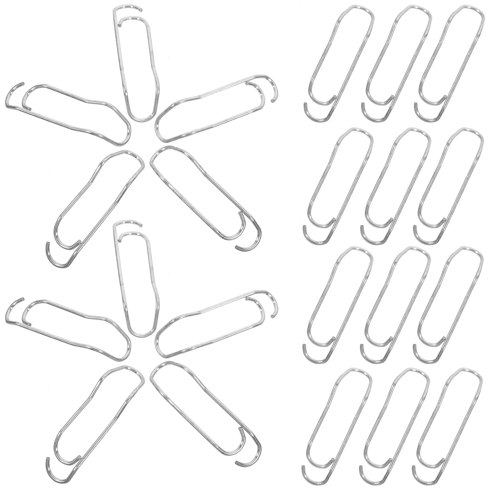 

50pcs Steel Fence Clips Buckles for Trellis Support Plant Climbing Garden Fence Clips 8mm Rod Gardening Hardware