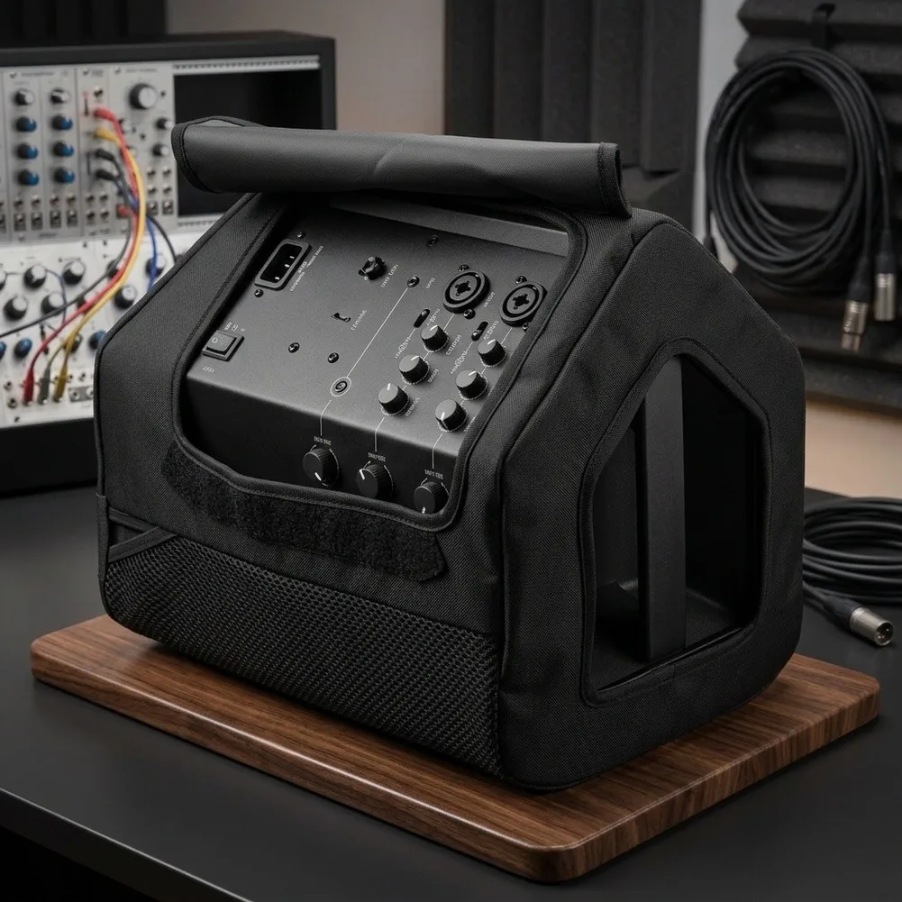Speaker Cover for Bose S1 for Pro Portable System - Robust Nylon Dust Protection Case with Acoustic Mesh and & Closure