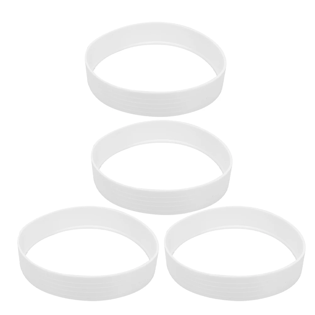 

4pcs White Golf Cup Ring for 108 Holes Sturdy Durable Thickened Training Tool Practice Equipment Portable Putting Accessories