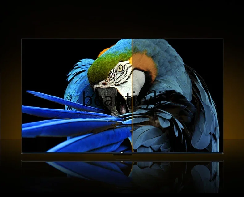 شاشة تلفاز LCD بشاشة مسطحة عالية الألوان ، 65 بوصة ، 1.3 هرتز ، 3 جيجابايت + 64 جيجابايت ذاكرة كبيرة