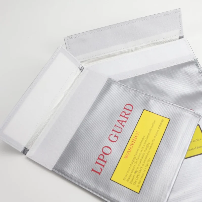 

Portable Fireproof Waterproof Lipo Battery Explosion Proof Safety Bag Fire Resistant for RC FPV Racing Drone Car Battery Safe