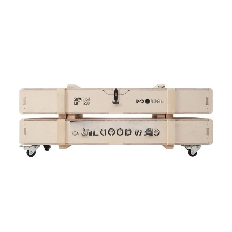 

TV cabinet by the sofa, living room storage, industrial style medieval ammunition box display cabinet, retro table, solid wood