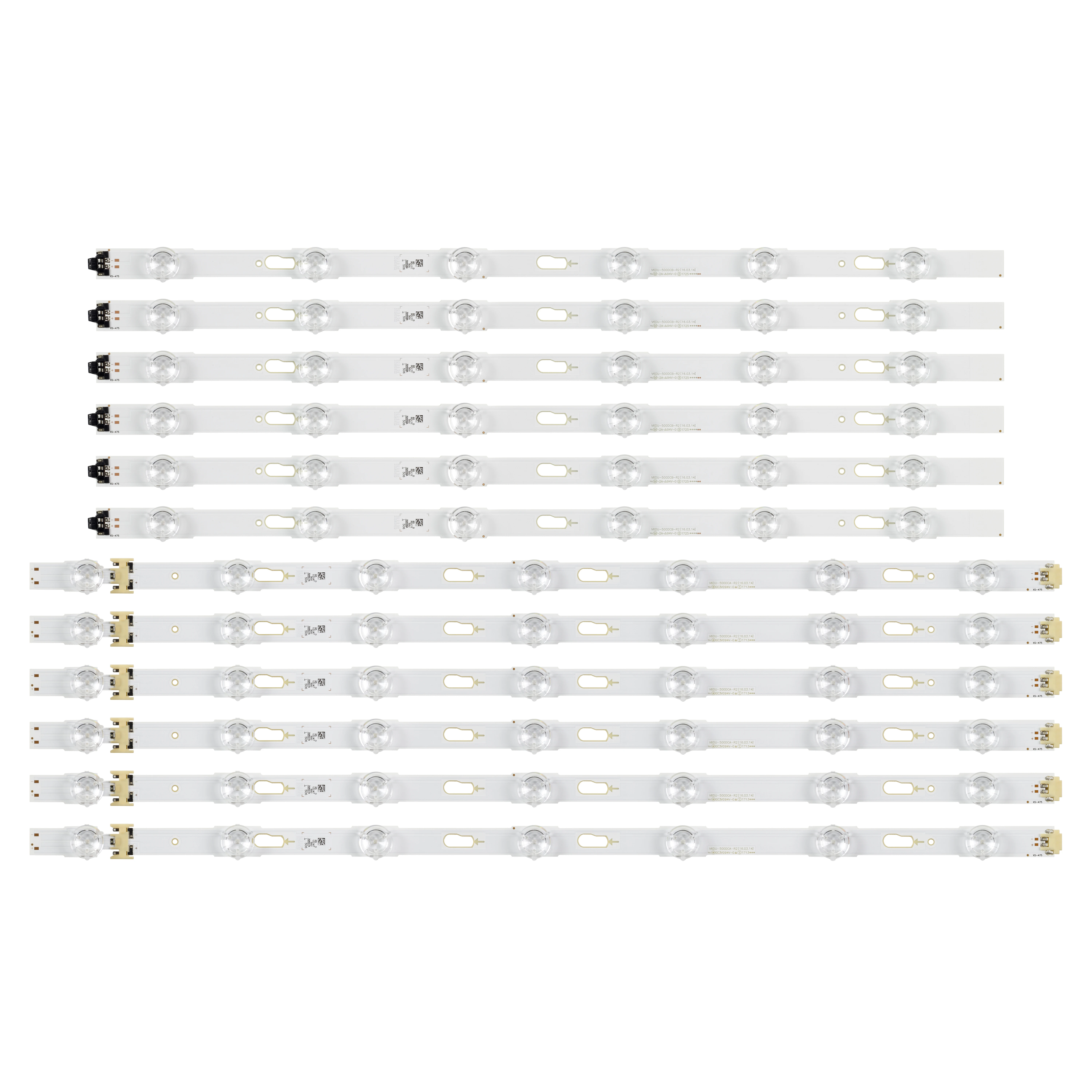 LED Backlight Lamp strip For SamSung UN50KU6300 UE50KU6000 LM41-00253A LM41-00253A E88441 BN96-39657A 39658A S_KU6K_50_FL30_R6