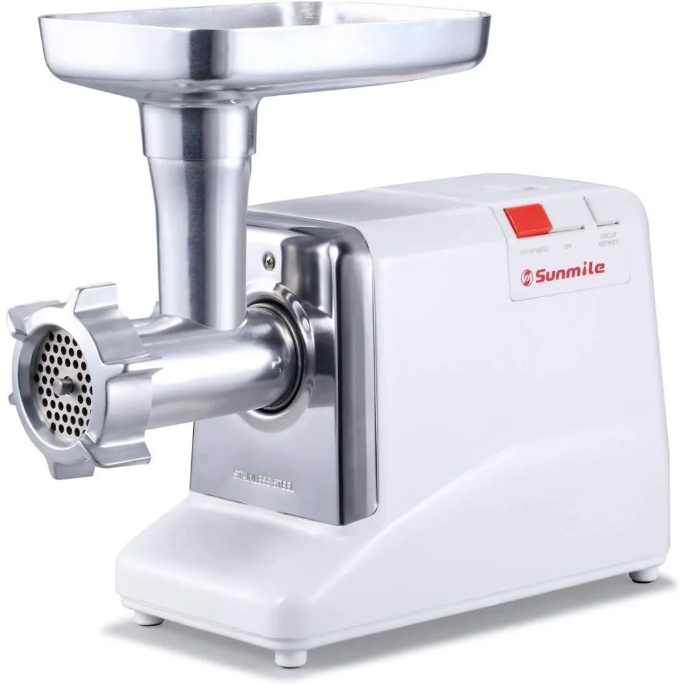 SM-G50 ETL Electric Meat Grinder - Max 1.3 HP 1000W Heavy Duty Meat Mincer Sausage Grinder - Metal Gears