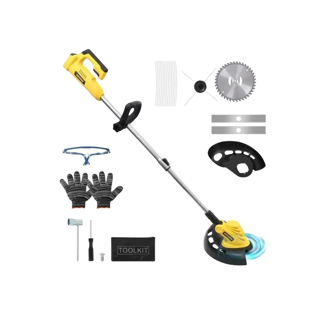 يصلح لديوالت 20 فولت محرك كهربائي بدون فرشاة قاطع لاسلكي إزالة الأعشاب المنزلية قابلة للشحن لحديقة الحديقة التشذيب أدوات التقليم