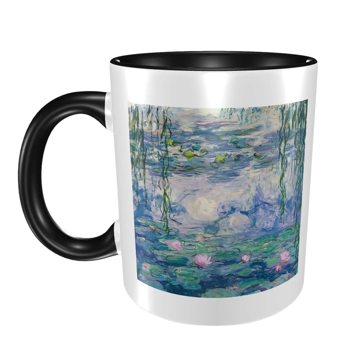 

Water Lilies Claude Monet Fine Art Mug Funny Ceramic Coffee Cups Tea Mugs Milk Cup Drinkware Gifts for Friends