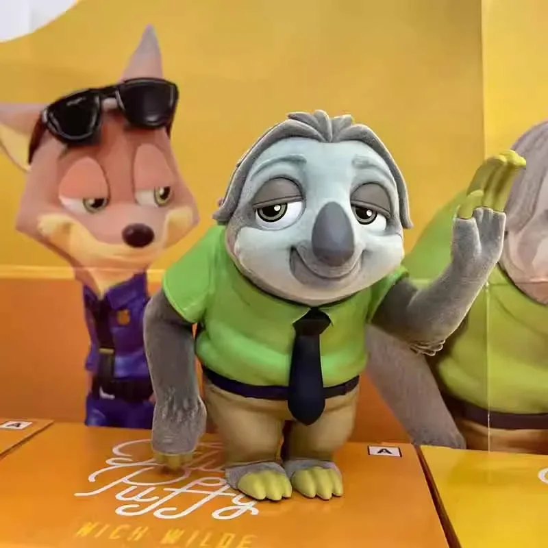 

Bandai Original BANPRESTO Judith Laverne Hopps sloth Anime Action Figures Toys For Boys /Girls