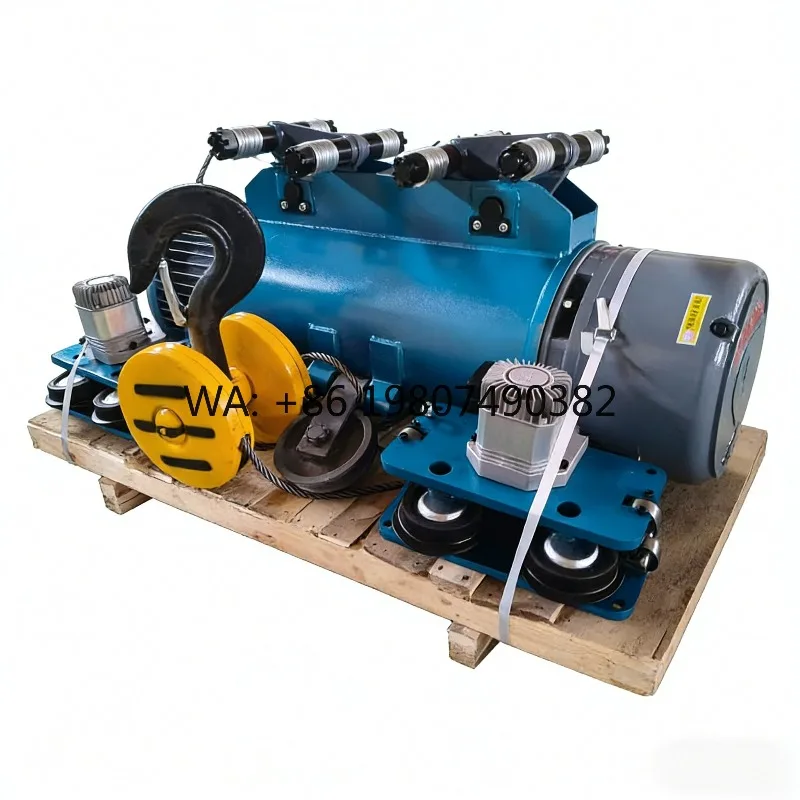 High Quality 16 Ton Wire Rope Electric Hoist Industrial Heavy Duty Lifting Equipment for Construction Factory Workshop