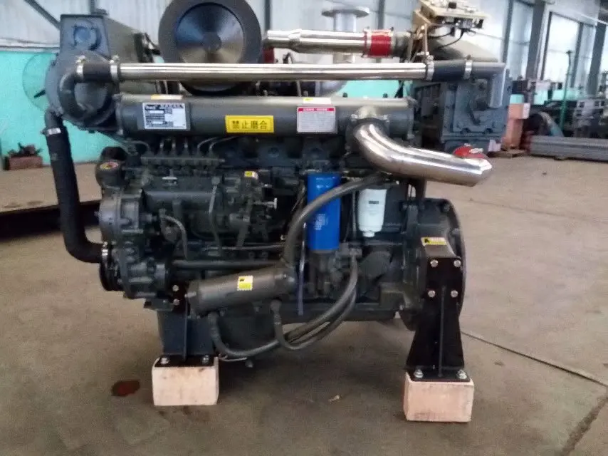 China supplier marine diesel engine 92kw/1500rmp Ricardo R6105AZC ship diesel engine for marine diesel generator power