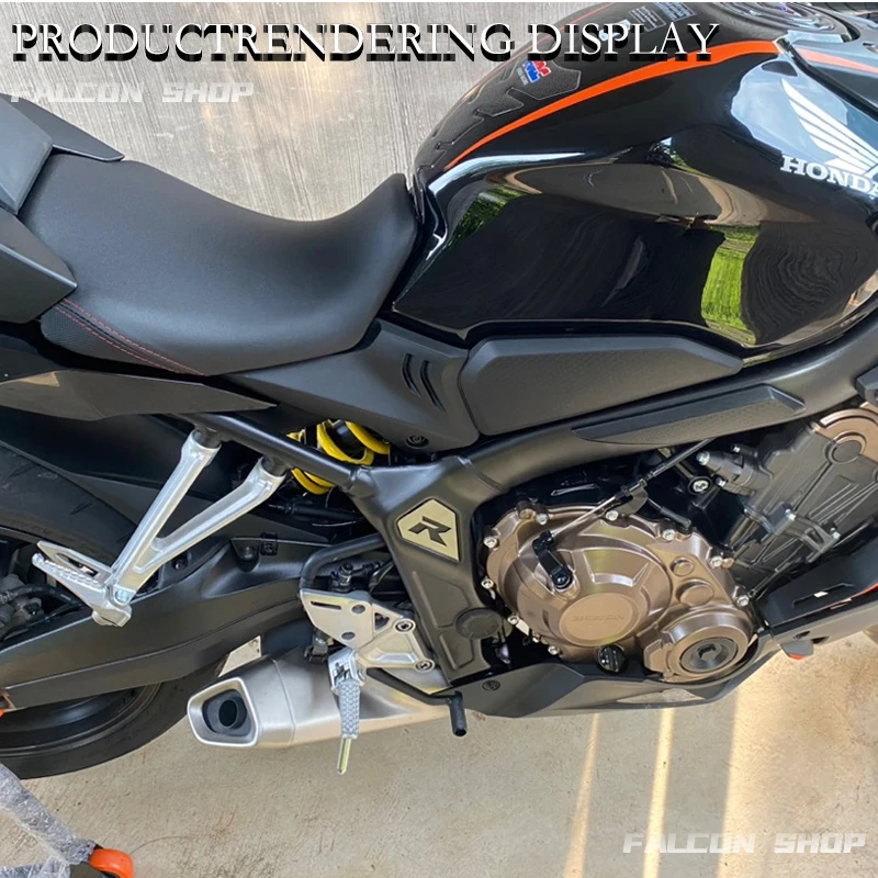 Für Honda CBR650R CB650R CBR 650R 2018 2019 2020 2021 2022 2023 Motorradzubehör CB 650R Edelstahl-Rahmenfüllung – Detail 6