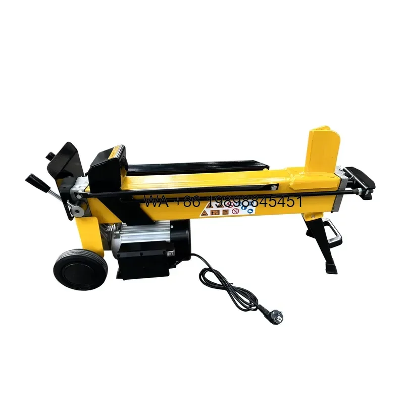 Wmwmnu New CE Certified Horizontal Hydraulic Log Splitter 5/7 Ton Portable Firewood Processor Easy